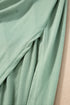 Soft Jersey Knit Rolled Sleeve Pocketed Maxi Dress