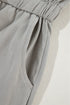 Soft Jersey Knit Sleeveless Drawstring Waist Dress