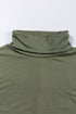 Soft Knit Cowl Neck Drawstring Pocket Tunic Top