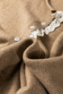 Soft Knit Ruffle Placket Button Down Cardigan