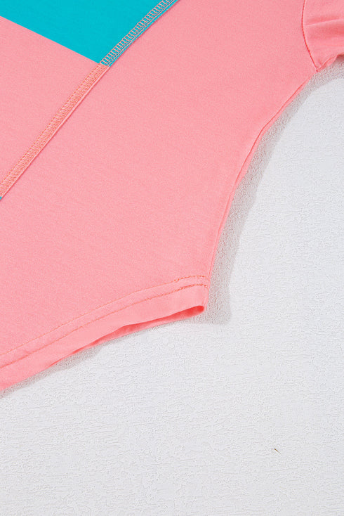 Soft Knit Striped Drop Shoulder Relaxed Top