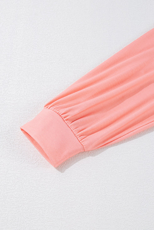 Soft Knit Striped Drop Shoulder Relaxed Top