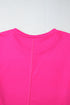 Soft Knit Striped Drop Shoulder Relaxed Top