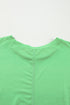 Soft Knit Striped Drop Shoulder Relaxed Top