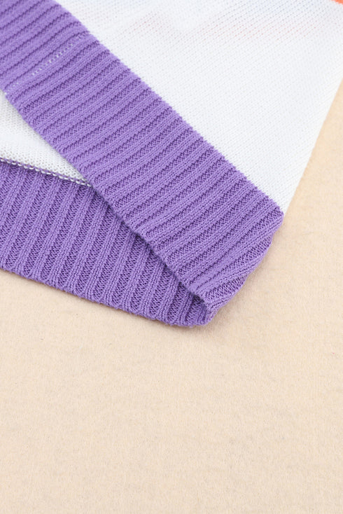 Soft Knit Striped Open Front Longline Cardigan