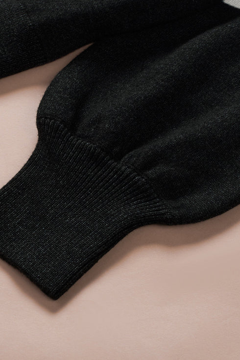Soft Knit Striped V Neck Pullover Sweater