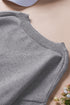 Soft Knit Striped V Neck Pullover Sweater