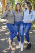 Soft Mock Neck Relaxed Fit Long Sleeve Pullover Sweater