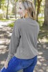 Soft Mock Neck Relaxed Fit Long Sleeve Pullover Sweater