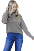 Soft Mock Neck Relaxed Fit Long Sleeve Pullover Sweater