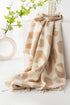 Soft Oversized Western Animal Print Fringed Scarf