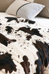 Soft Plush Western Animal Print Throw Blanket