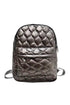 Soft Quilted Space Cotton Functional Everyday Travel Backpack
