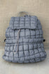 Soft Quilted Texture Flap Closure Puffer Backpack