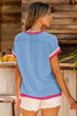 Soft Ribbed Crew Neck Everyday Knit Top
