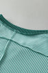 Soft Ribbed Crew Neck Everyday Knit Top