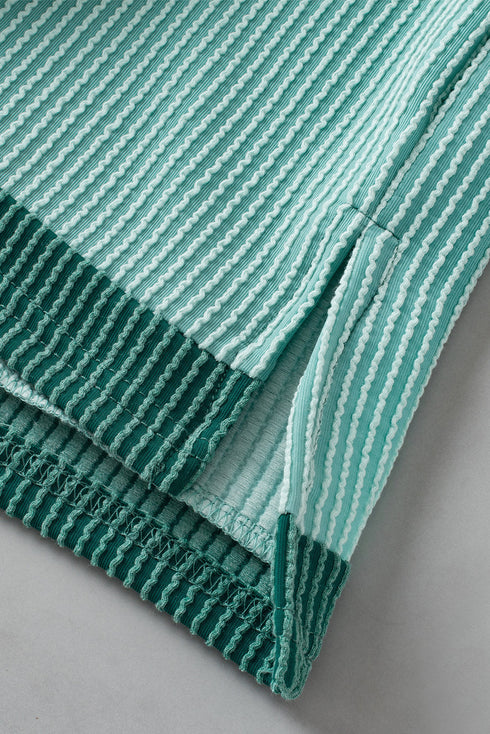 Soft Ribbed Crew Neck Everyday Knit Top