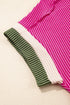 Soft Ribbed Crew Neck Everyday Knit Top
