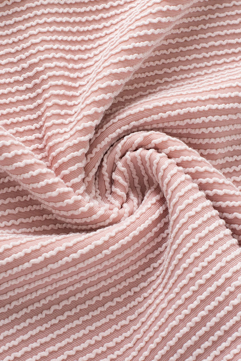 Soft Ribbed Crew Neck Everyday Knit Top
