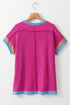 Soft Ribbed Crew Neck Everyday Knit Top