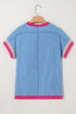 Soft Ribbed Crew Neck Everyday Knit Top