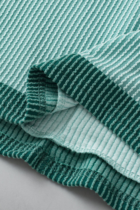 Soft Ribbed Crew Neck Everyday Knit Top