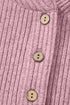 Soft Ribbed Drop Shoulder Button Front Henley Top