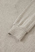 Soft Ribbed Drop Shoulder Button Front Henley Top