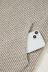 Soft Ribbed Drop Shoulder Button Front Henley Top