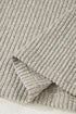Soft Ribbed Drop Shoulder Button Front Henley Top