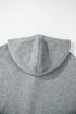 Soft Ribbed Knit Button Front Hooded Cardigan