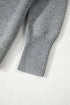 Soft Ribbed Knit Button Front Hooded Cardigan