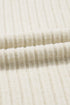 Soft Ribbed Mock Neck Sleeveless Fitted Knit Top