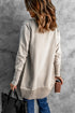 Soft Shawl Collar Open Front Ribbed Cardigan