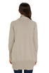 Soft Shawl Collar Open Front Ribbed Cardigan