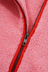 Soft Sherpa Fleece Quarter Zip Contrast Trim Pullover