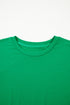 Soft Stretch Blend Crew Neck Short Sleeve Tee