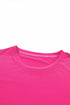 Soft Stretch Blend Crew Neck Short Sleeve Tee