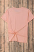 Soft Stretch Blend Crew Neck Short Sleeve Tee