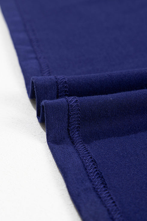 Soft Stretch Blend Crew Neck Short Sleeve Tee