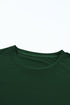 Soft Stretch Blend Crew Neck Short Sleeve Tee