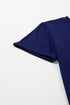 Soft Stretch Blend Crew Neck Short Sleeve Tee
