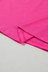 Soft Stretch Blend Crew Neck Short Sleeve Tee