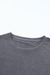 Soft Stretch Blend Crew Neck Short Sleeve Tee