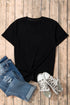 Soft Stretch Blend Crew Neck Short Sleeve Tee