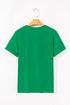Soft Stretch Blend Crew Neck Short Sleeve Tee