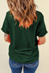 Soft Stretch Blend Crew Neck Short Sleeve Tee