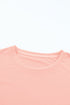 Soft Stretch Blend Crew Neck Short Sleeve Tee