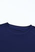 Soft Stretch Blend Crew Neck Short Sleeve Tee