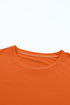 Soft Stretch Blend Crew Neck Short Sleeve Tee